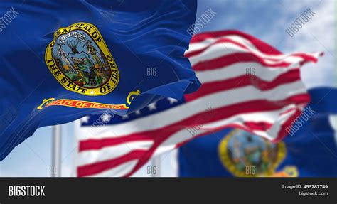 Idaho State Flag Image Photo Free Trial Bigstock