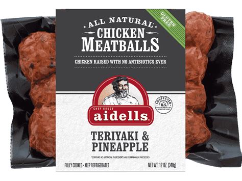 All Natural Chicken Meatballs Aidells