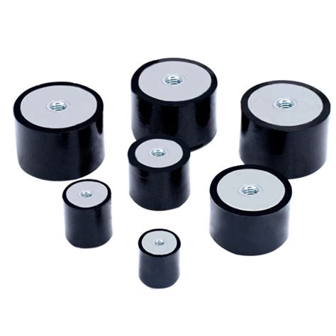 M8 M10 Anti Vibration Rubber Isolator Mount Female Thread Anti