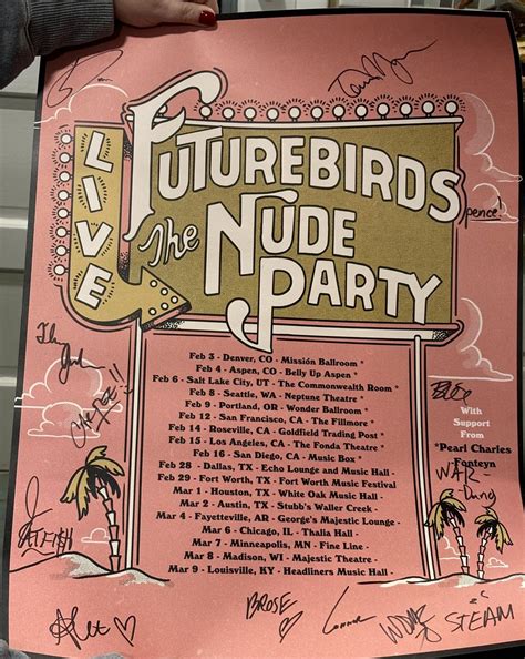 The Nude Party Concert Tour History Updated For 2024 Concert Archives