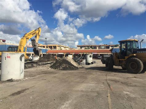 Commercial Construction: Parking Lot — Miami General Contractor