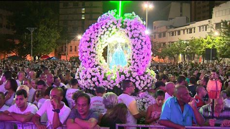 Romaria Dos Homens Leva Mil Fi Is S Ruas Na Festa Da Penha