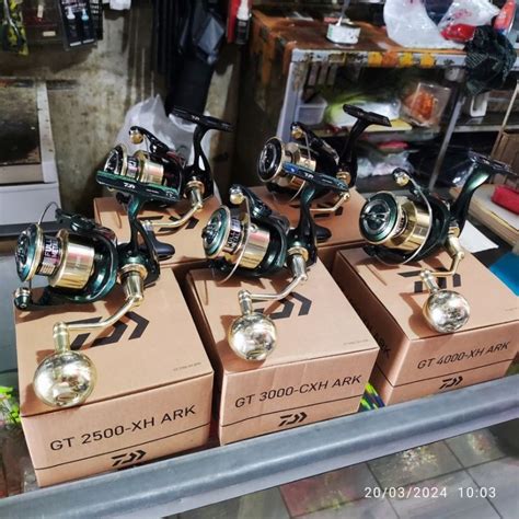 Reel Daiwa GT 2500 XH ARK 3000 Cxh 4000 Xh 3000 Cxh ARK 4000 Xh