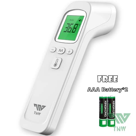 Jual Tnw Thermogun Termometer Suhu Tubuh Digital Termometer Inframerah