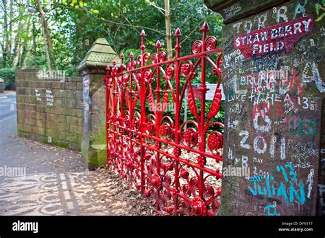 strawberry field  liverpool strawberry field  immortalised