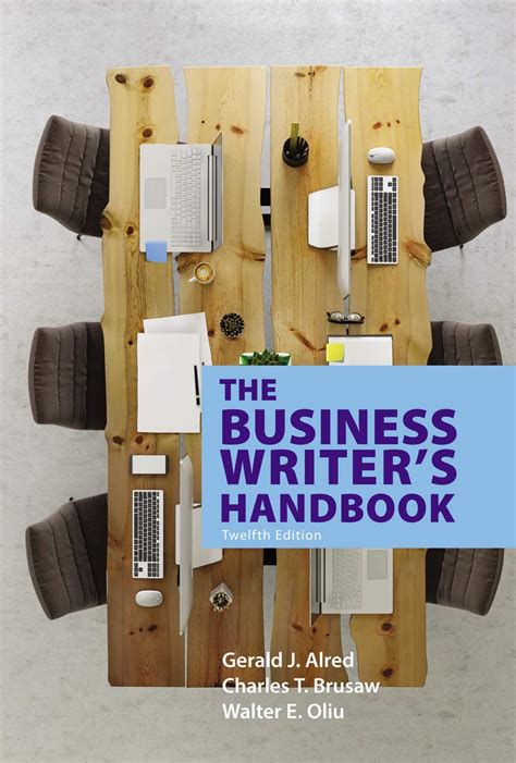 Amazon The Business Writer S Handbook Ebook Alred Gerald J