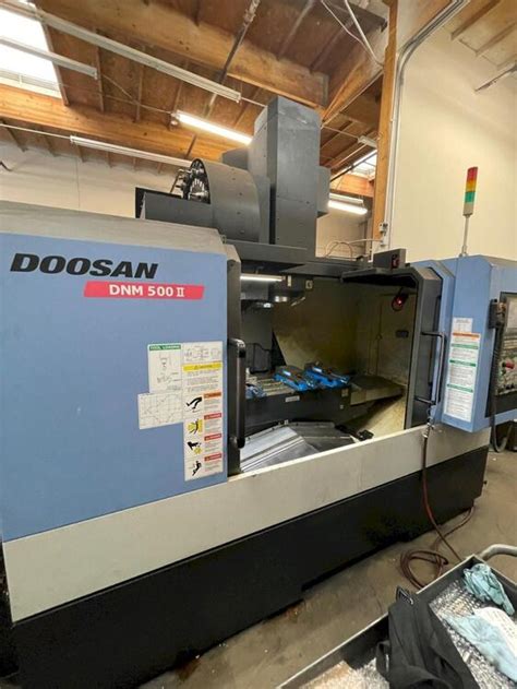 Used 2015 DOOSAN DNM 500II Vertical Machining Centers 1981 Midstate