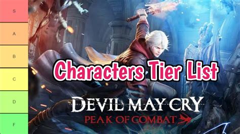 New Devil May Cry Peak Of Combat Tier List 2024 Characters Ranked