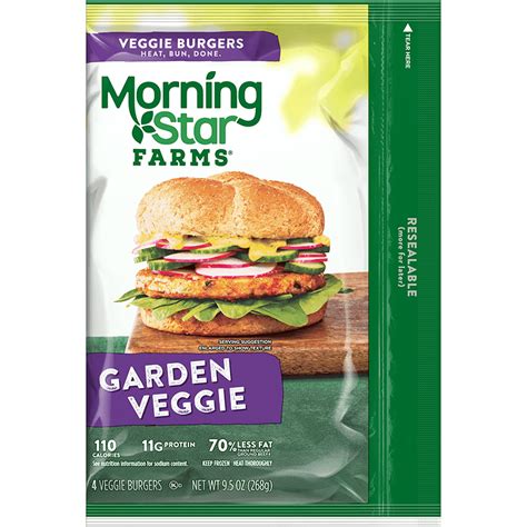 Morningstar Garden Veggie Burger Nutrition Facts | Besto Blog