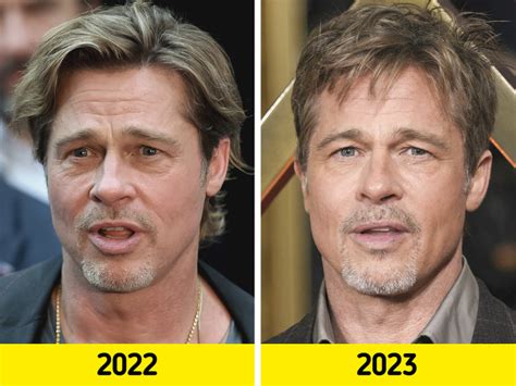 Brad Pitt Looks Unrecognisable With Youthful New Look And Fans