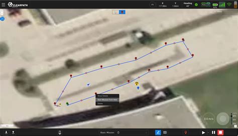 Web UI Waypoint Mode Clearpath Robotics Documentation