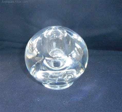 Antiques Atlas Vintage Glass Orb Bud Vase Paperweight