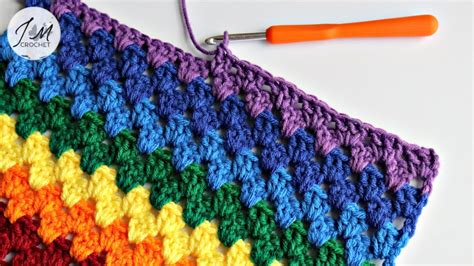 Granny Stripes Crochet Stitch Tutorial Jonna Martinez