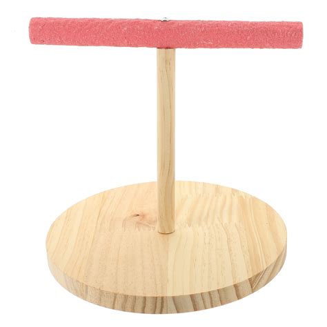 himition bird stand wooden bird perch parakeet stand perch bird play