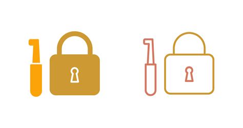 Lockpick Icon Design 42920351 Vector Art At Vecteezy