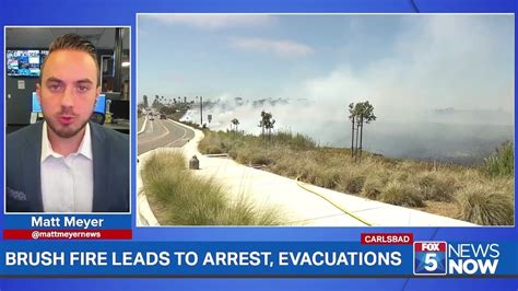 Poway Carlsbad Brush Fires Preview Peak Season Fox 5 News Now Youtube