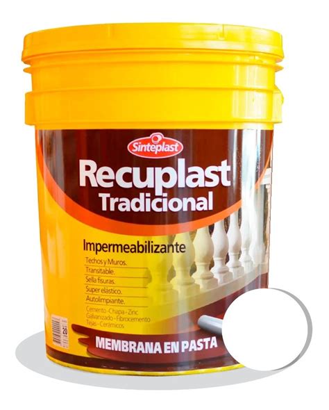 Recuplast Tradicional Membrana 20 Lts Sinteplast Iacono PINT IACONO