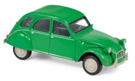 Modellino In Miniatura Citroen Cv Norev Verde Jetcar