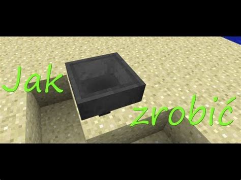 Minecraft Jak zrobić Hopper lejek lej zbiornik Łapacz itemków