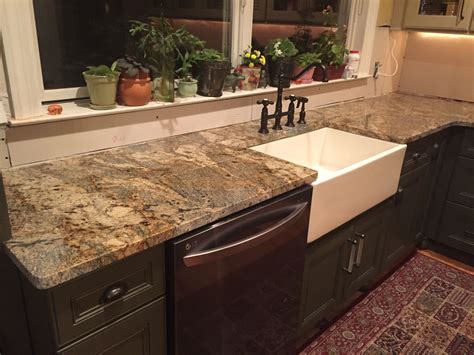 New Granite Countertop Lapidus Gold Lowes Sensa Lowes Lapidusgold