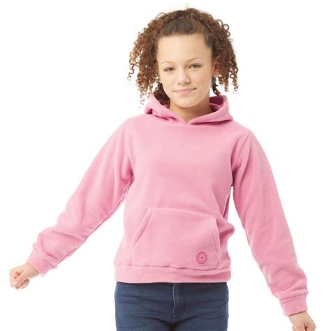 Buy Board Angels Junior Hooded Polar Fleece Top Pink