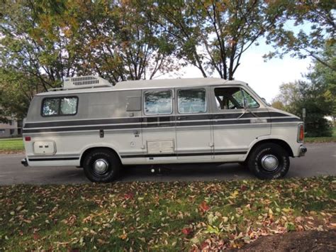 1984 Dodge Ram Van B350 RV Camper Van Explorer Conversion For Sale