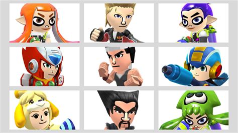 【smash Bros For Nintendo 3ds Wii U】mii Fighters Suit Up For Wave Two