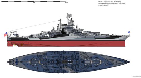 USS West Virginia by JediRhydon101st on DeviantArt