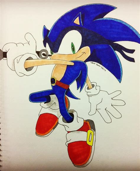 Sonic the ninja hedgehog by Bakumon4 on DeviantArt