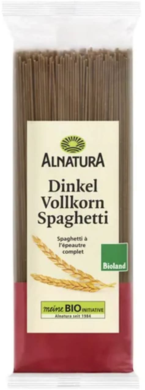 Alnatura Organic Whole Grain Spelt Spaghetti 500 G Piccantino Online