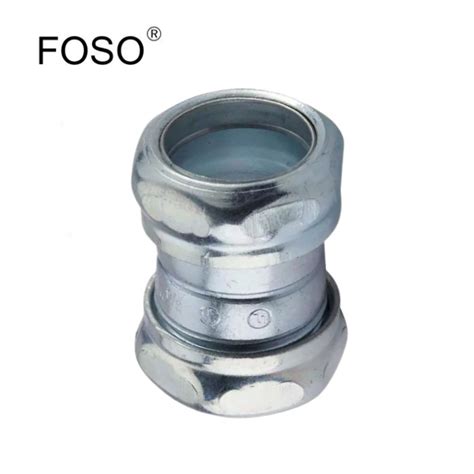 EMT Coupling Compression Type Steel FOSO Electrical