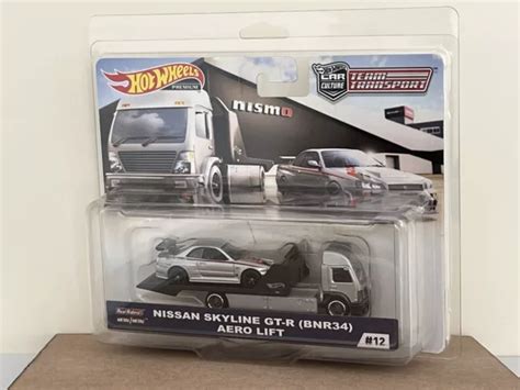 HOT WHEELS TEAM Transport Nissan Skyline Gt R Nismo Aero Lift With Protector PicClick UK