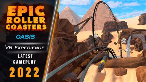 Epic Roller Coaster Oasis Vr Shooting Experience Youtube