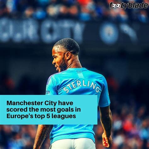 Manchester City have scored 50 goals | Manchester city, Sterling ...