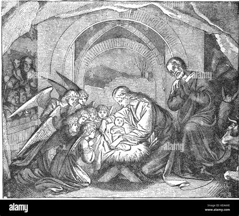 The birth of Jesus Stock Photo - Alamy