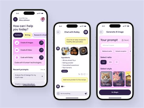 AI Chatbot Mobile App by Ronas IT | UI/UX Team on Dribbble