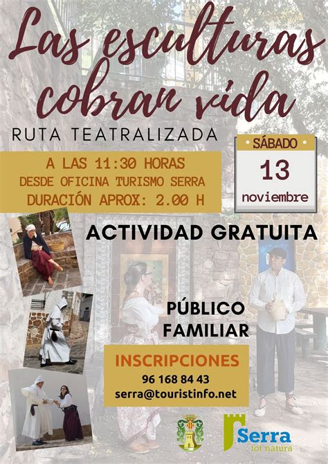 Ruta Teatralizada Gratuita Las Esculturas Cobran Vida Serra Tot Natura