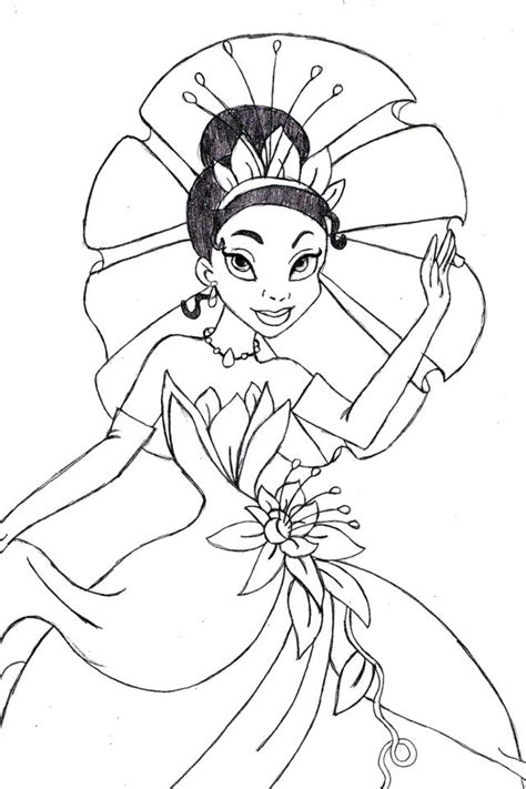 Disney Movie Princesses Tiana Coloring Pages Porn Sex Picture