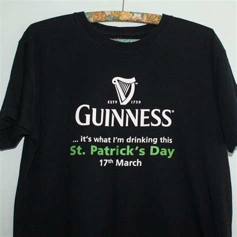 Official Guinness T Shirt Guinness Beer T Shirt Guinness Dublin T