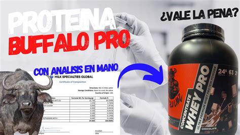 Prote Na Whey Buffalo Labz Youtube