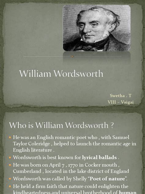 William Wordsworth | PDF