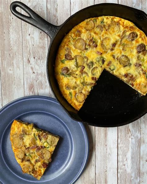 Potato Frittata Recipe With Bacon And Cheese Kitchn