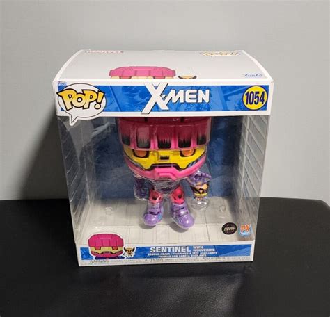 Funko Pop Jumbo Marvel X Men Sentinel With Wolverine Exclusive Chase