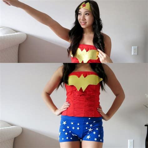 DIY Wonder Woman Halloween costume … | Wonder woman halloween costume ...