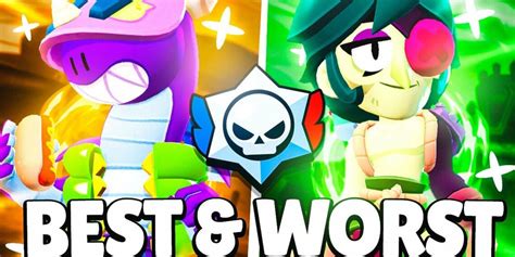 Spenlc Brawl Stars The 5 Best And Worst Brawlers For Ranked