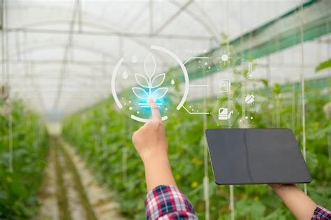 Premium Photo Internet Of Things Iot With Farming Smart Concept