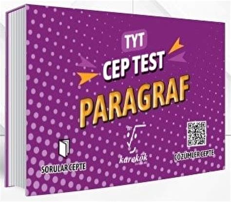 Karekök TYT Cep Test Paragraf CarrefourSA