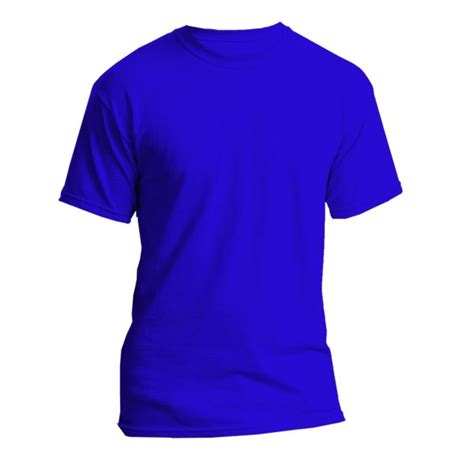 Royal Blue Round Neck Tshirt - 100% Cotton Available in Nairobi | Kenya