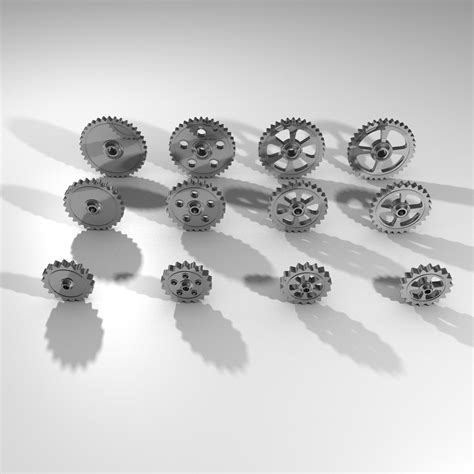 3d Cogwheels Cgtrader