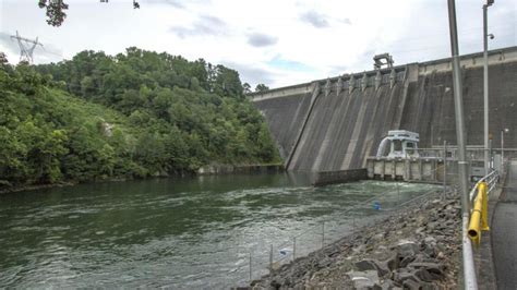 Tva Hiwassee Dam And Reservoir Tennessee River Valley